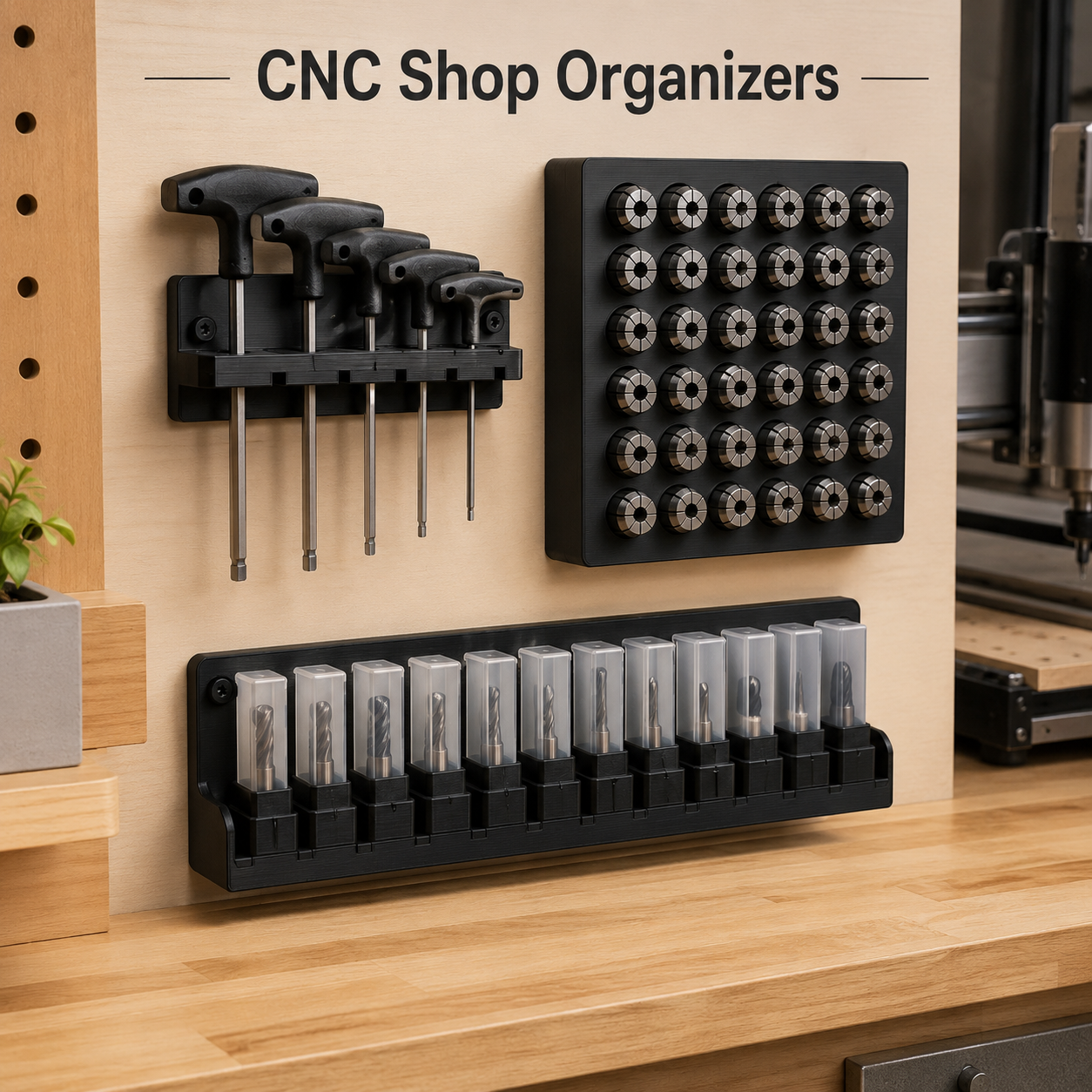 CNC Shop Organizers