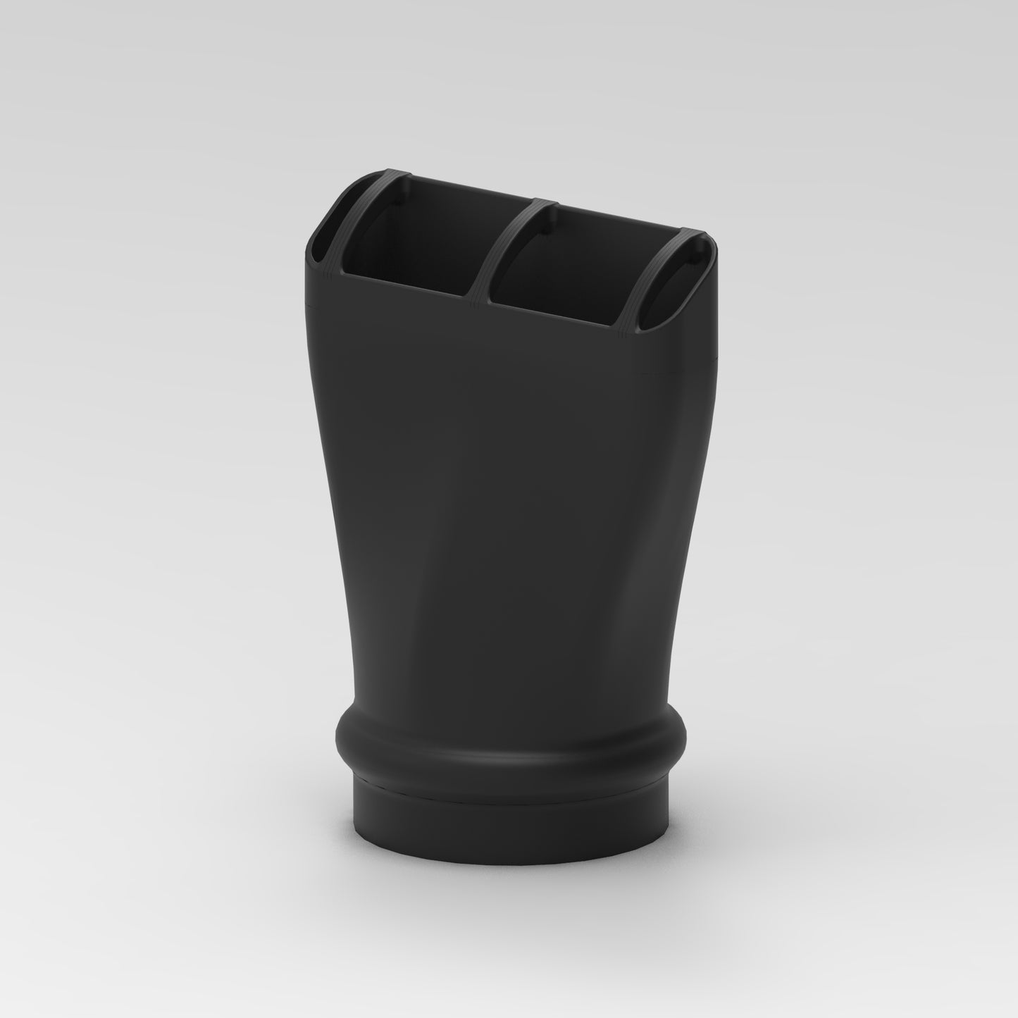 3D Printed Dust Collection Attachment – 4" Hose Connection with Swivel Joint, Handle & Worktop Guards