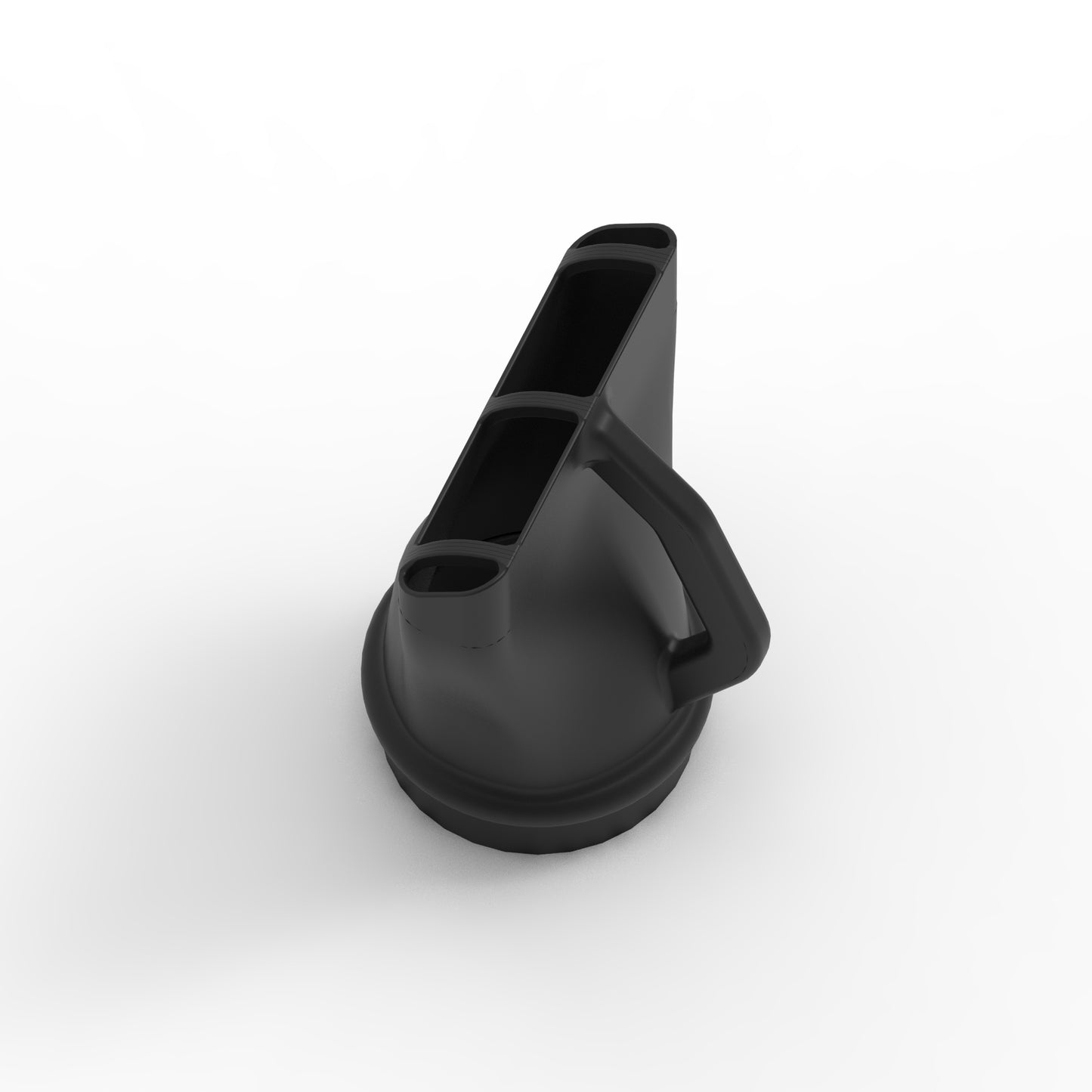 3D Printed Dust Collection Attachment – 4" Hose Connection with Swivel Joint, Handle & Worktop Guards